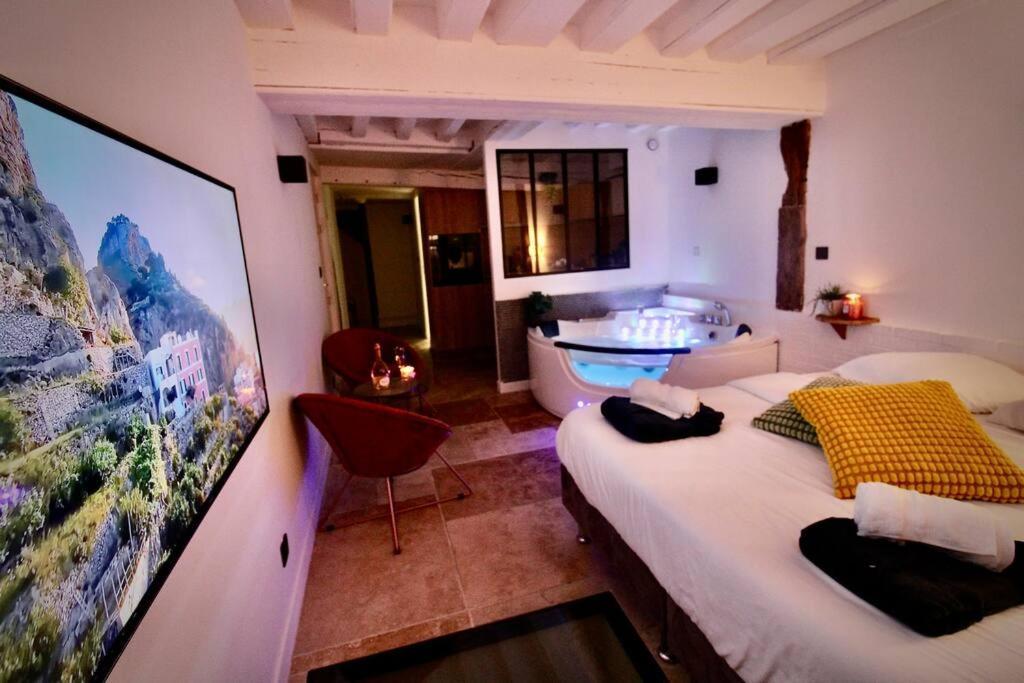 Le Spa Beauvoisine - Jacuzzi Sauna Rouen Centre Free Parking Exterior photo