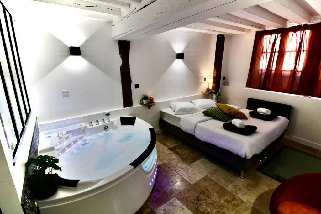 Le Spa Beauvoisine - Jacuzzi Sauna Rouen Centre Free Parking Exterior photo